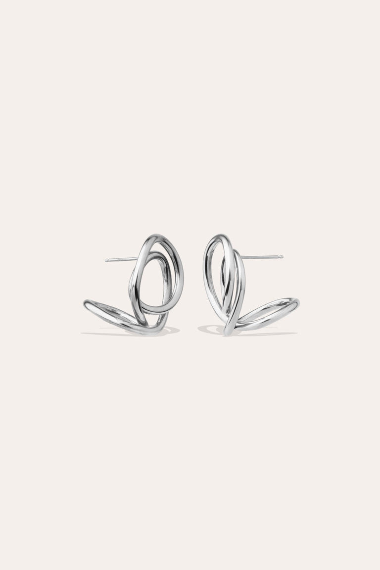 Letter to an Archaeologist - Sterling Silver Earrings