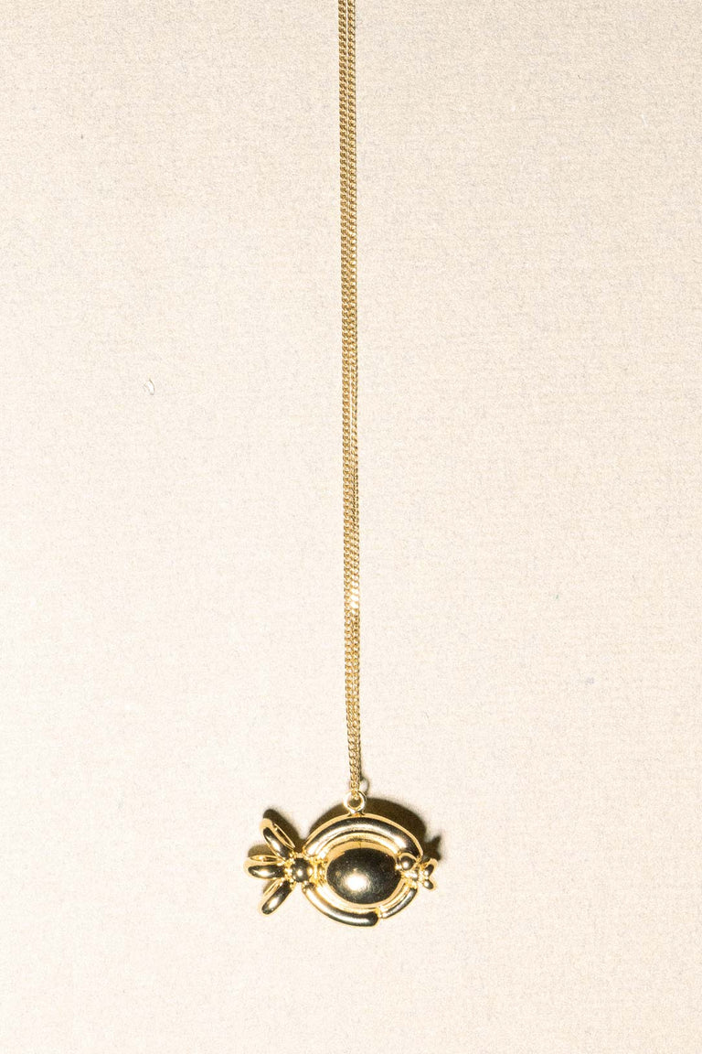 Pendentif Zodiaque Poissons Classicworks™ - Plaqué or