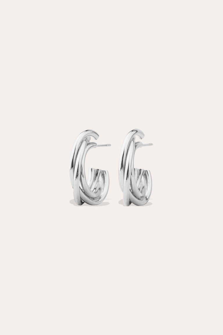 Encounter - Recycled Silver Earrings
