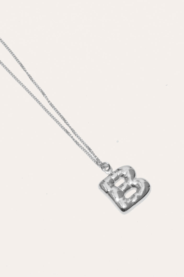 Classicworks™ B - Recycled Sterling Silver Necklace