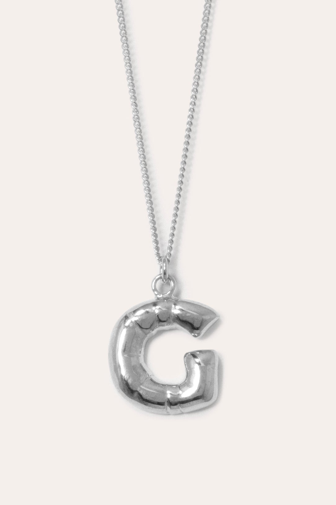 Classicworks™ G Recycled Sterling Silver Necklace Completedworks