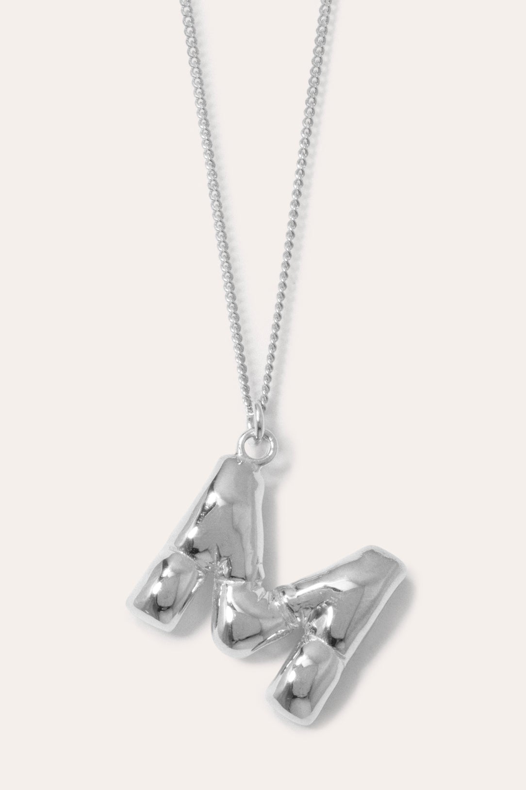 Classicworks™ M Recycled Sterling Necklace