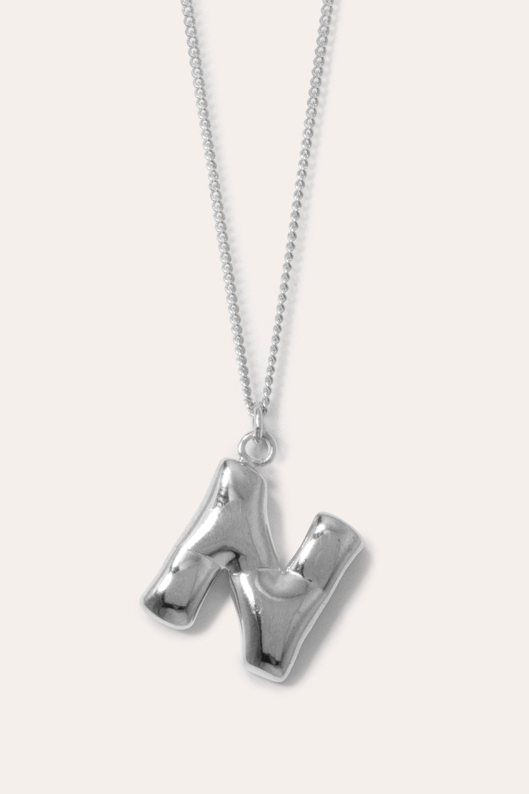 Classicworks™ N Recycled Sterling Necklace