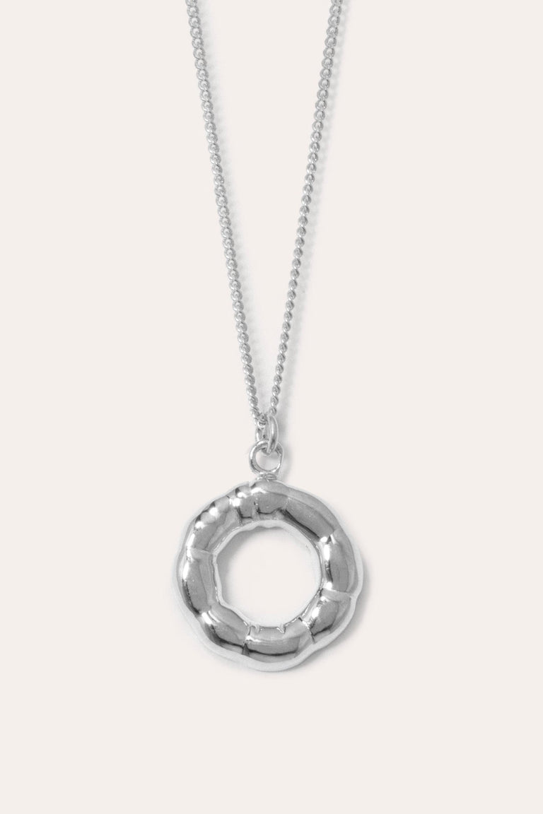 Classicworks™ O - Recycled Sterling Silver Necklace