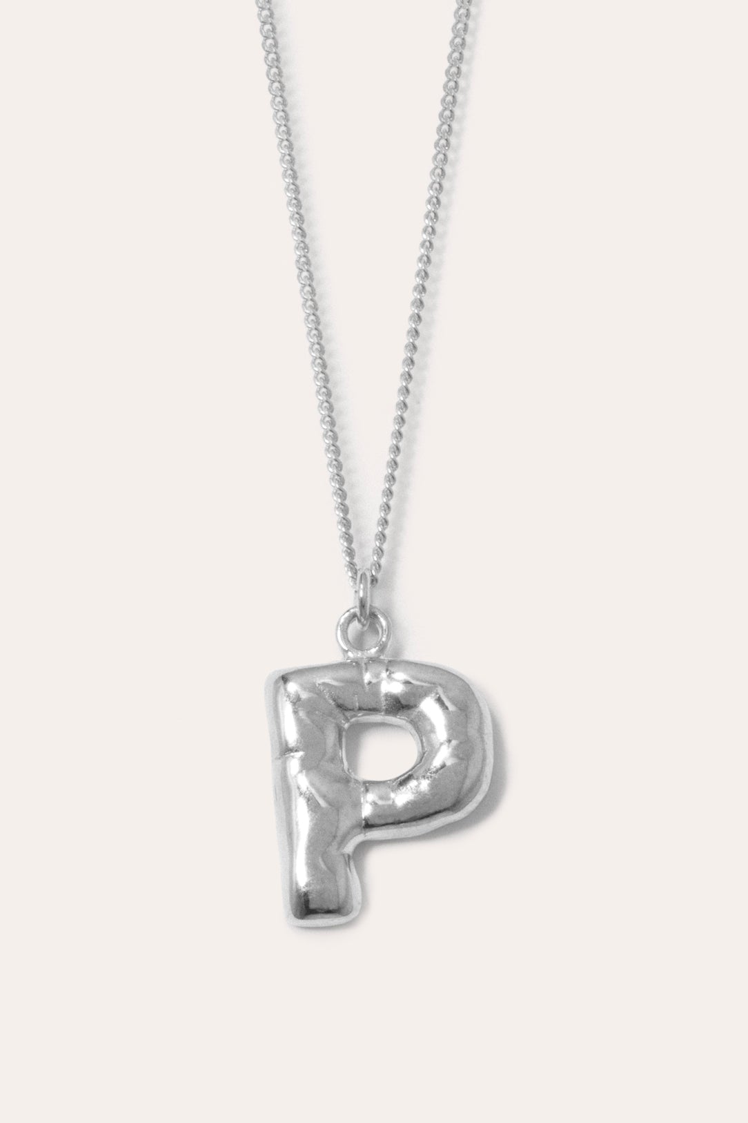 Classicworks™ P Recycled Sterling Necklace