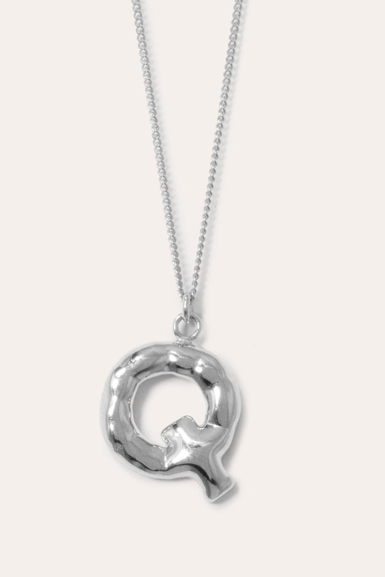 Classicworks™ Q - Recycled Sterling Silver Necklace