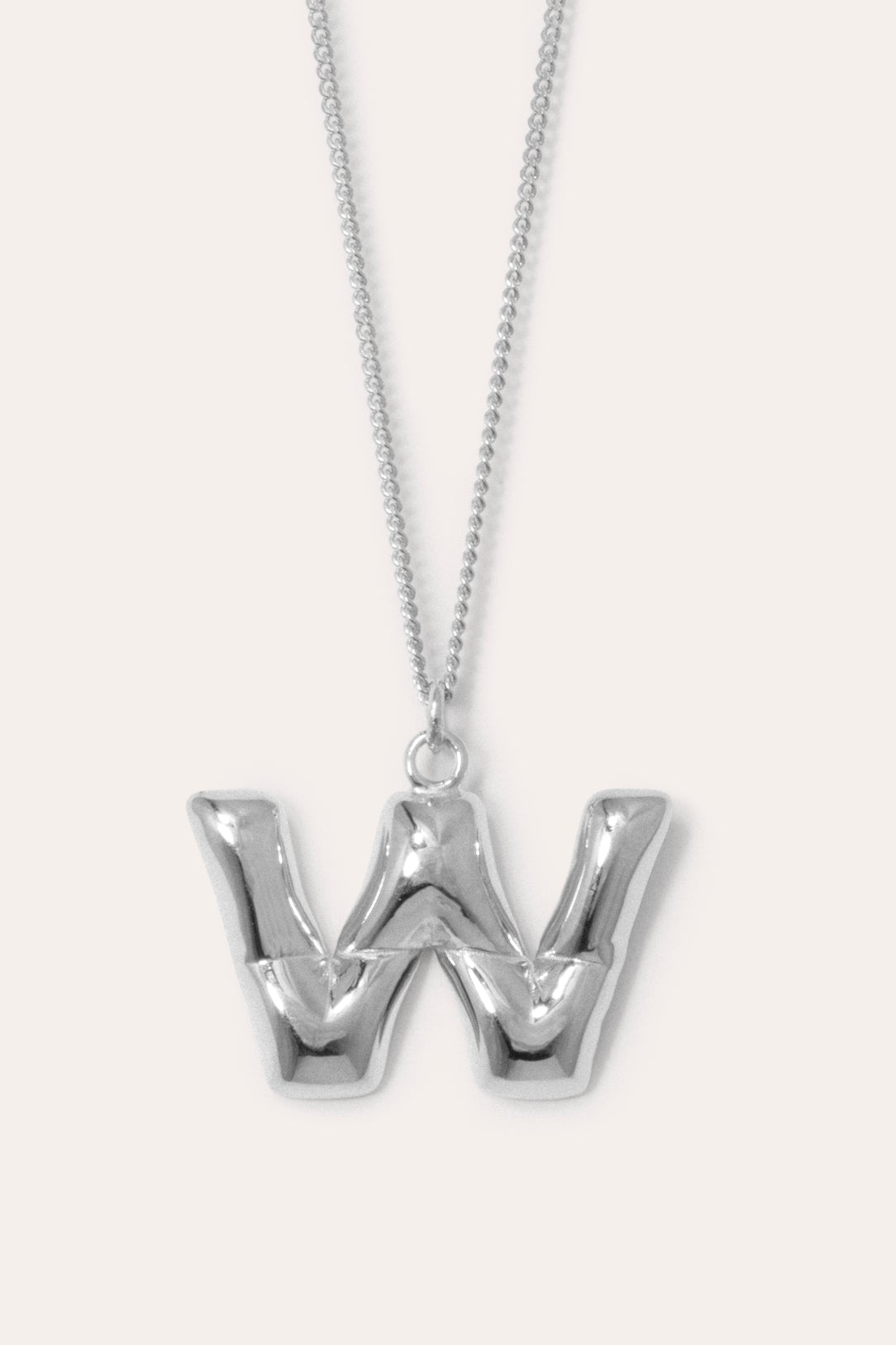 Classicworks™ W Recycled Sterling Necklace