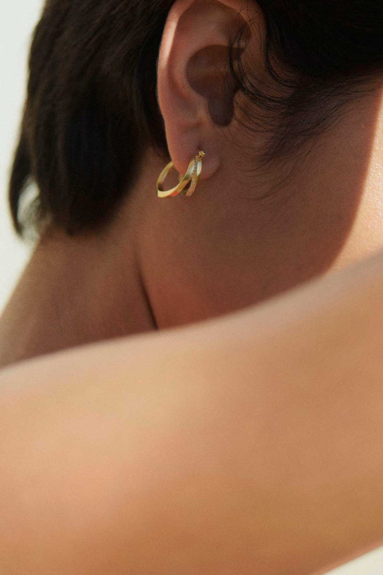 Suburbs - Recycled Gold Vermeil Earrings