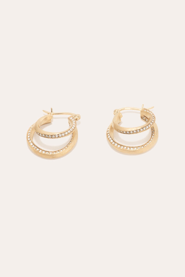 Suburbs - Recycled Gold Vermeil Earrings
