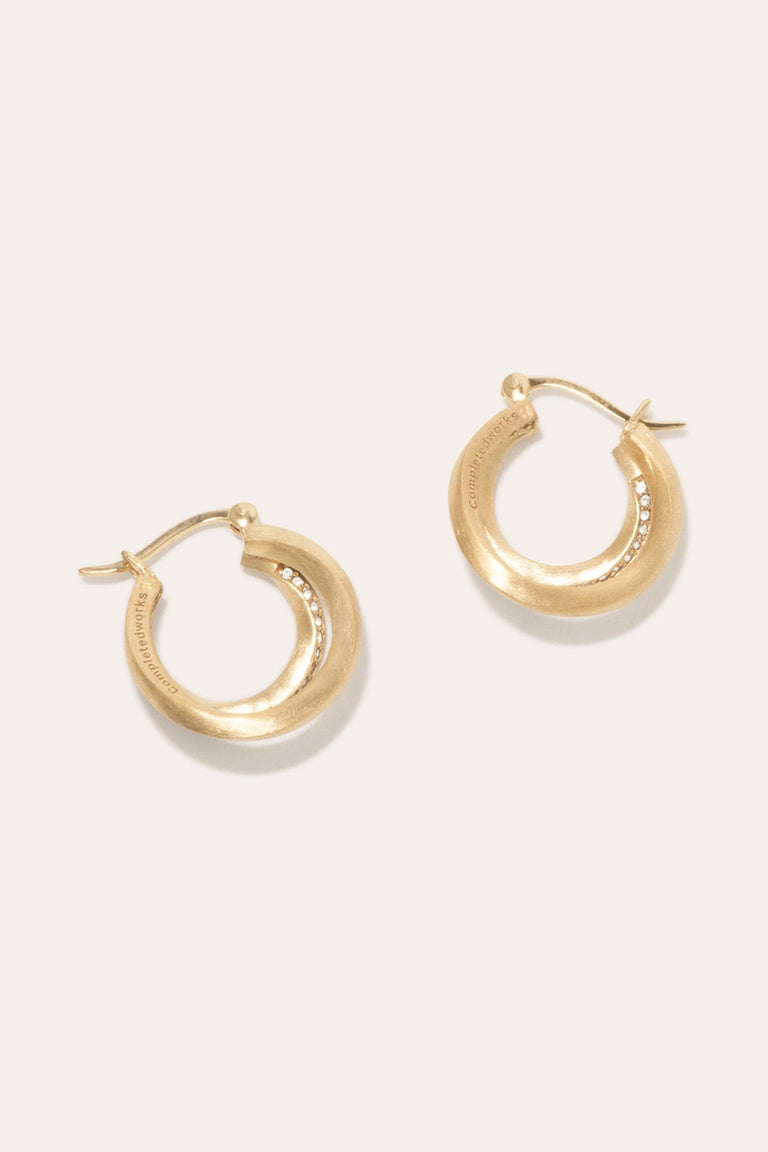 Suburbs - Recycled Gold Vermeil Earrings