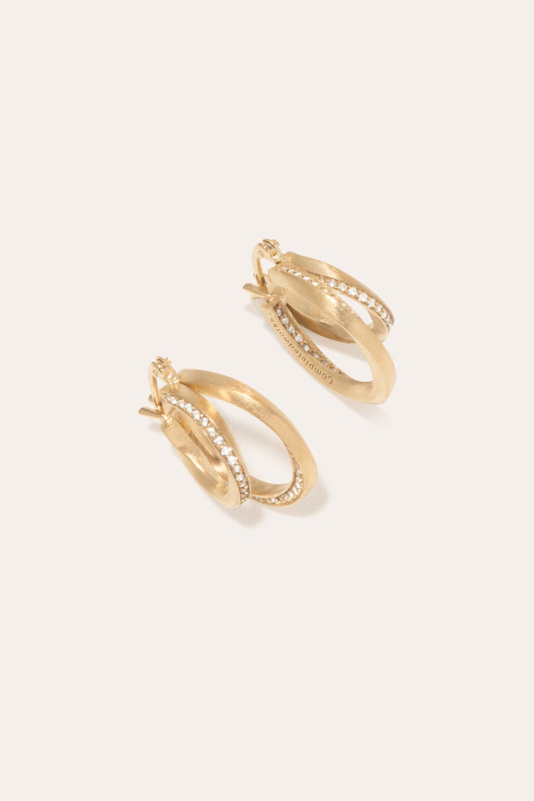 Suburbs - Recycled Gold Vermeil Earrings