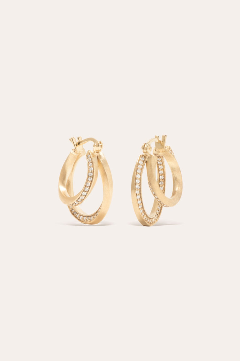 Suburbs - Gold Vermeil Earrings | Completedworks