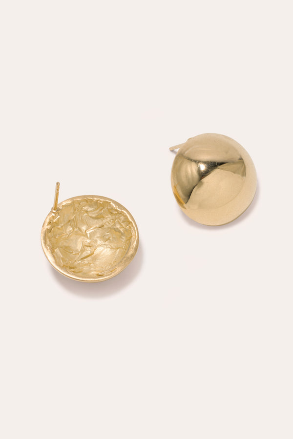 Critical Citizens - Recycled Gold Vermeil Earrings