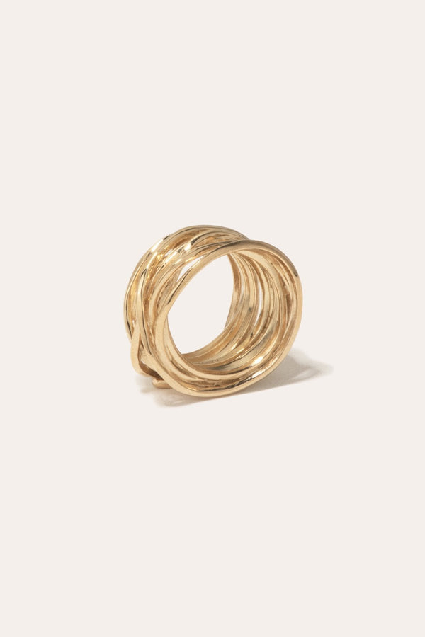 Pourquoi suis-je ici et pas ailleurs - Bague en vermeil