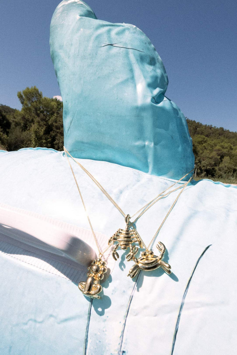 Classicworks™ Ballon Zodiaque Bélier – Pendentif Plaqué Or