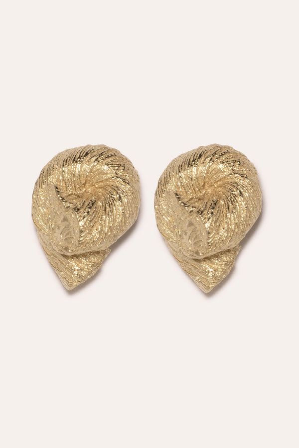 Boucles d'oreilles Cordons - Plaqué Or
