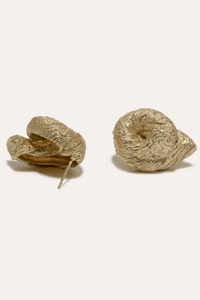 Cord - Gold Plated Earrings