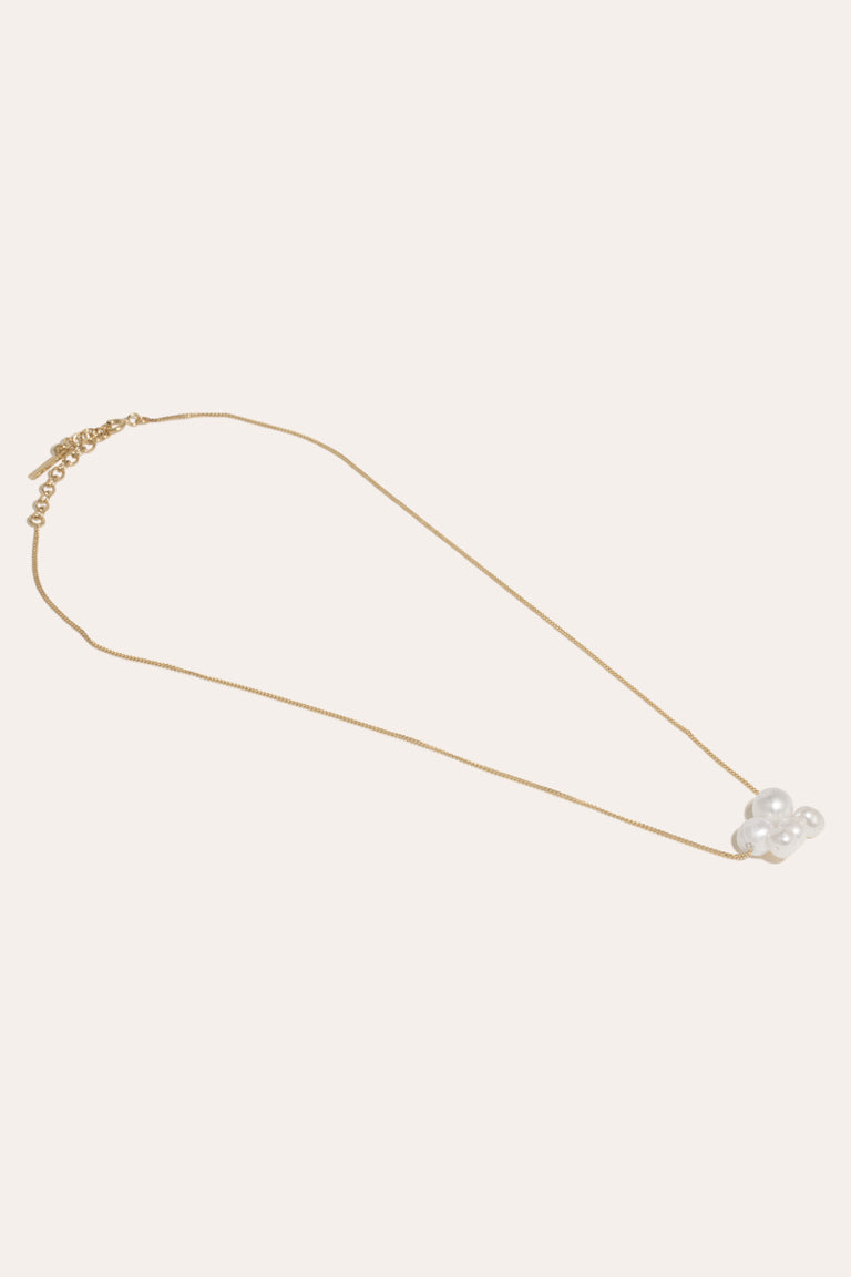 What's the Big Idea? - Pearl and Gold Vermeil Pendant