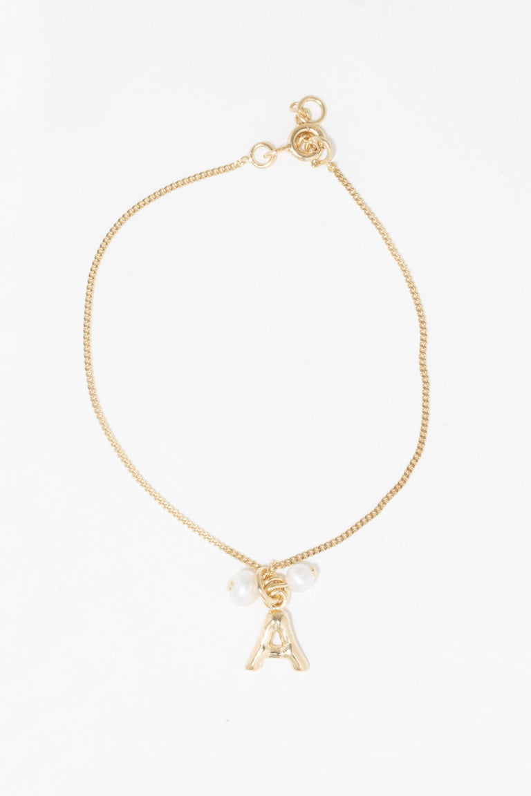 Classicworks™ A - Gold Vermeil and Pearl Bracelet