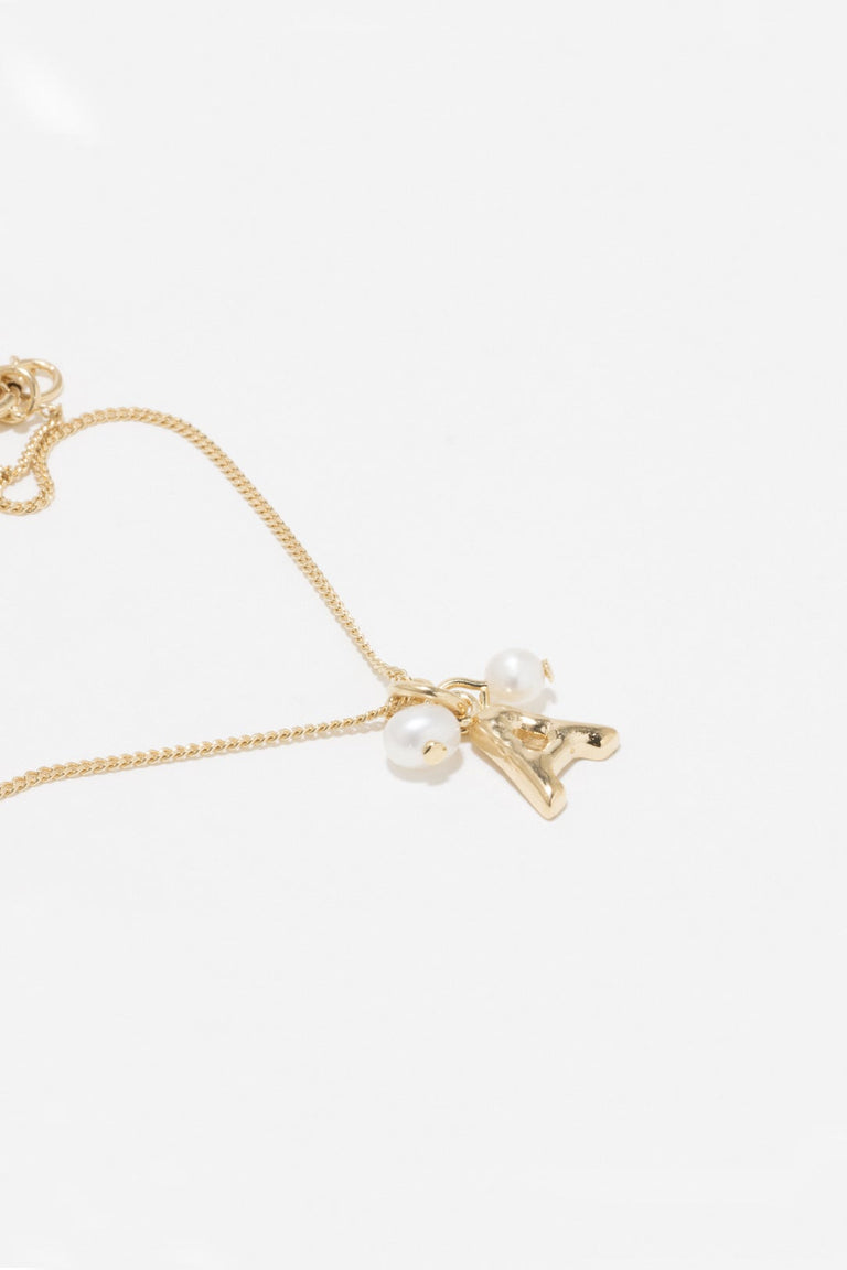 Classicworks™ A - Bracelet en vermeil et perles