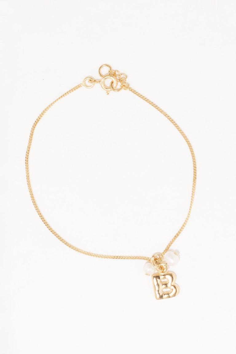 Classicworks™ B - Bracelet en vermeil et perles
