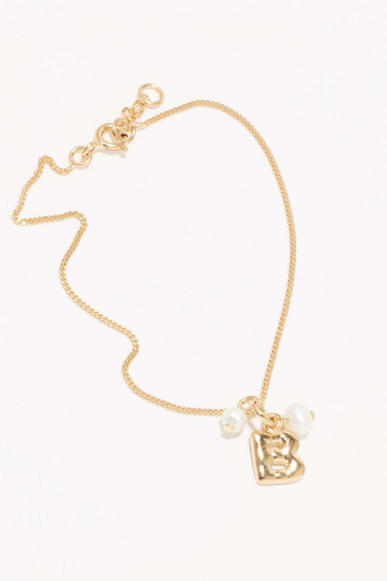 Classicworks™ B - Bracelet en vermeil et perles