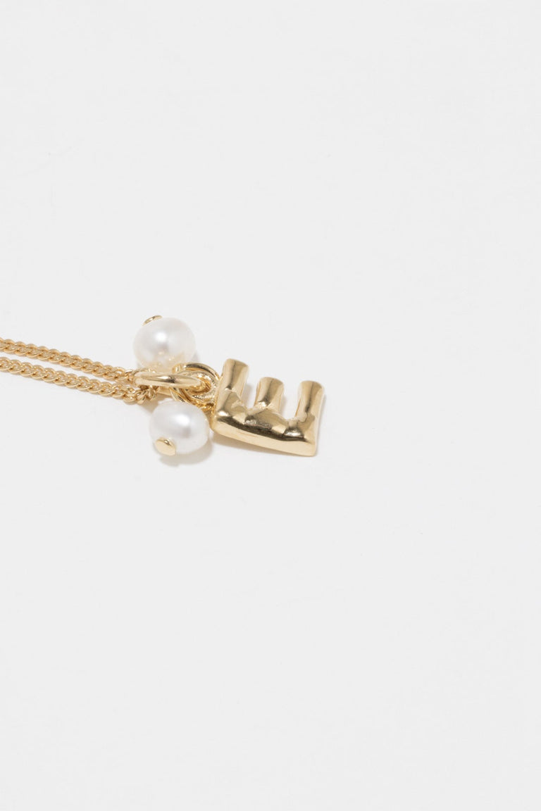 Classicworks™ E - Gold Vermeil and Pearl Bracelet
