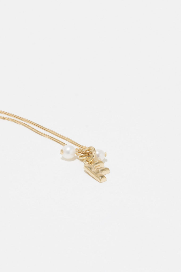 Classicworks™ F - Gold Vermeil and Pearl Bracelet