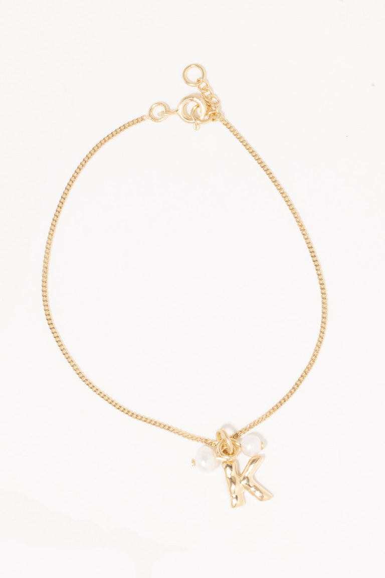 Classicworks™ K - Bracelet en vermeil et perles