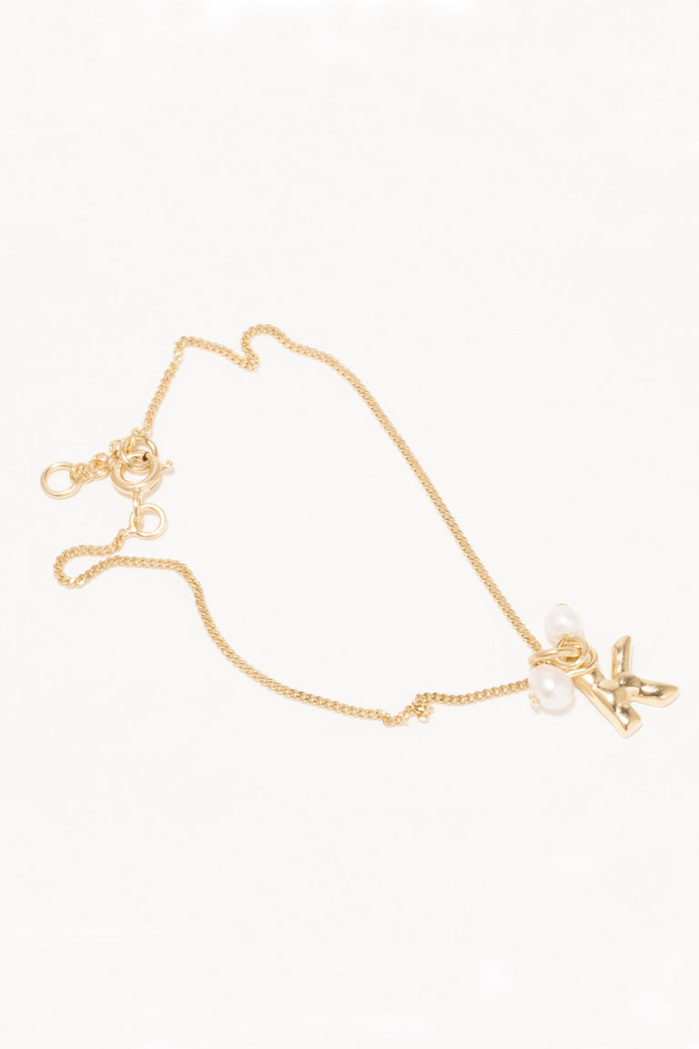 Classicworks™ K - Bracelet en vermeil et perles