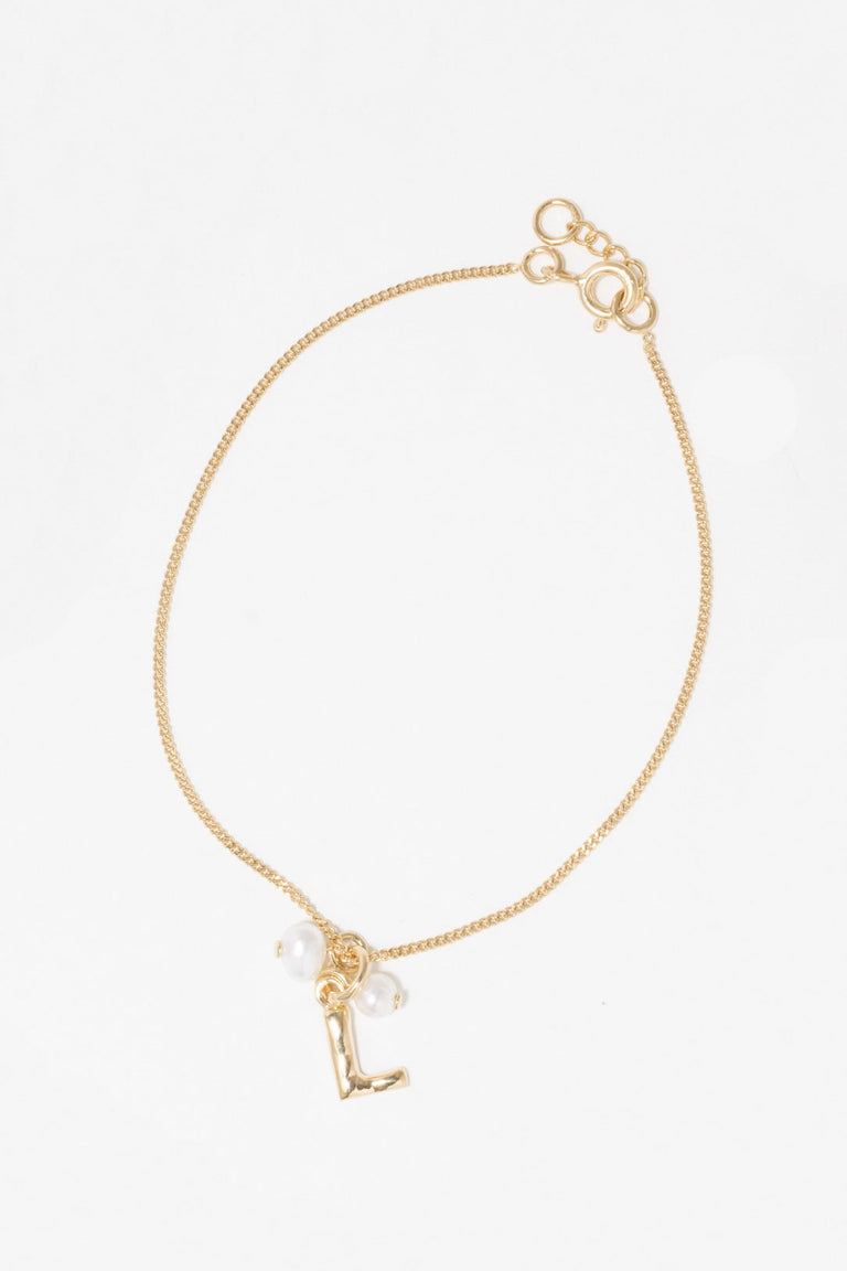 Classicworks™ L - Bracelet en Vermeil et Perles