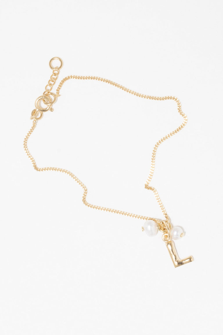 Classicworks™ L - Gold Vermeil and Pearl Bracelet