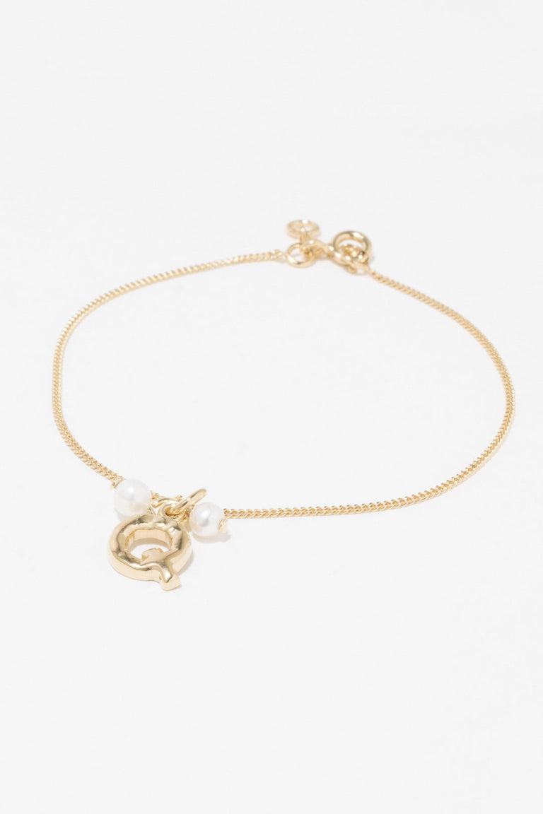 Classicworks™ Q - Gold Vermeil and Pearl Bracelet