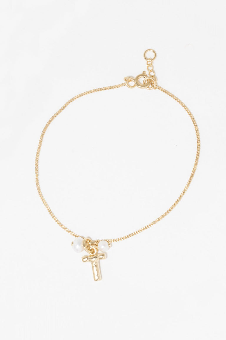 Bracelet Classicworks™ T – Perles et Vermeil en or recyclé