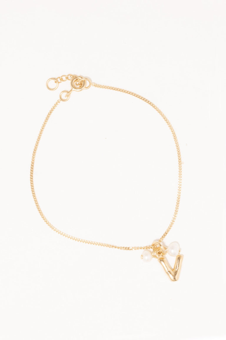 Classicworks™ V - Gold Vermeil and Pearl Bracelet