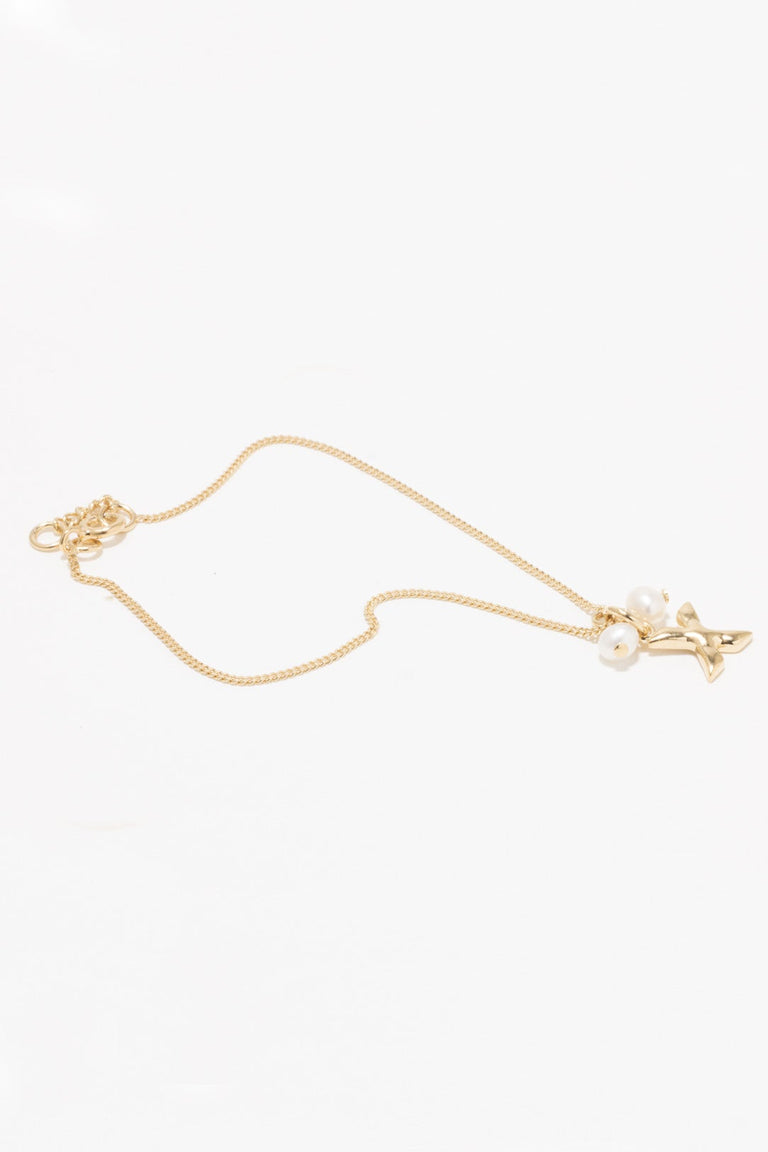Bracelet en perles et vermeil en or recyclé Classicworks™ X