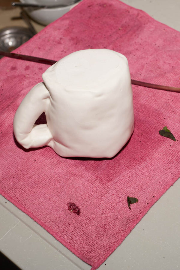 Attention ! Ce mug se dégonfle – Mug blanc mat