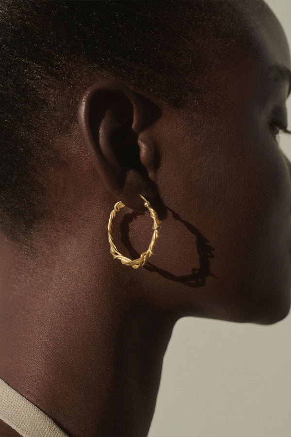 The Chance Encounter - Recycled Gold Vermeil Earrings