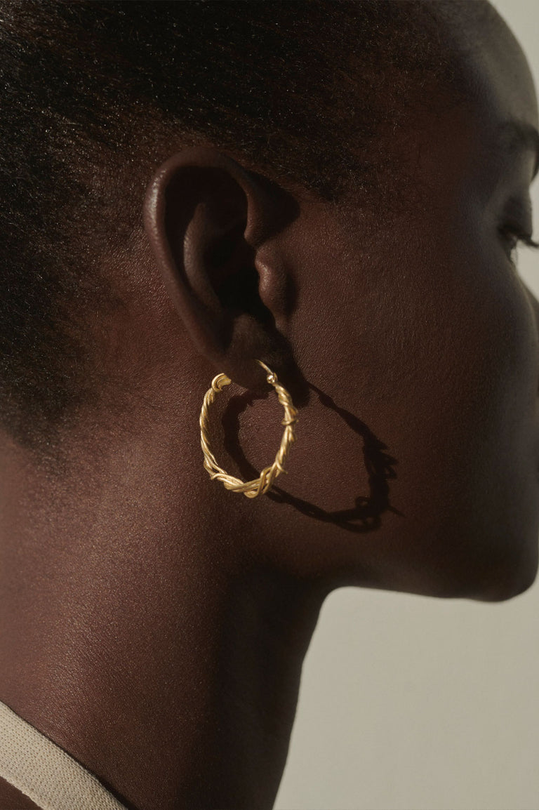 The Chance Encounter - Recycled Gold Vermeil Earrings