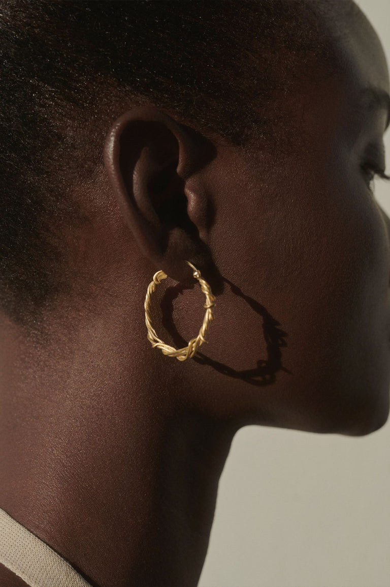 The Chance Encounter - Gold Vermeil Earrings