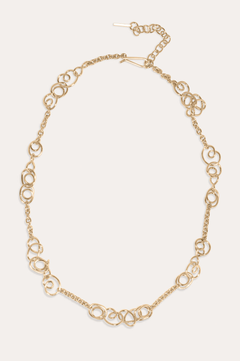 Thundercloud - Gold Vermeil Necklace