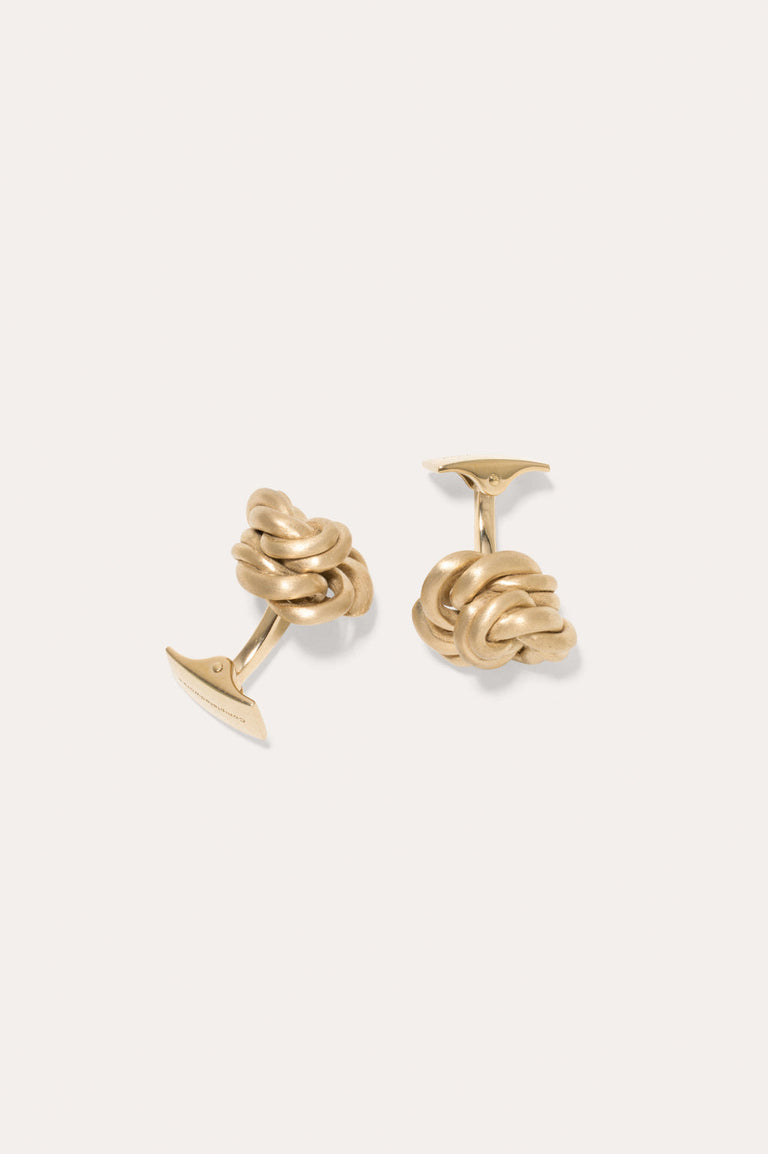 Really Knotted - Recycled Gold Vermeil Cufflinks