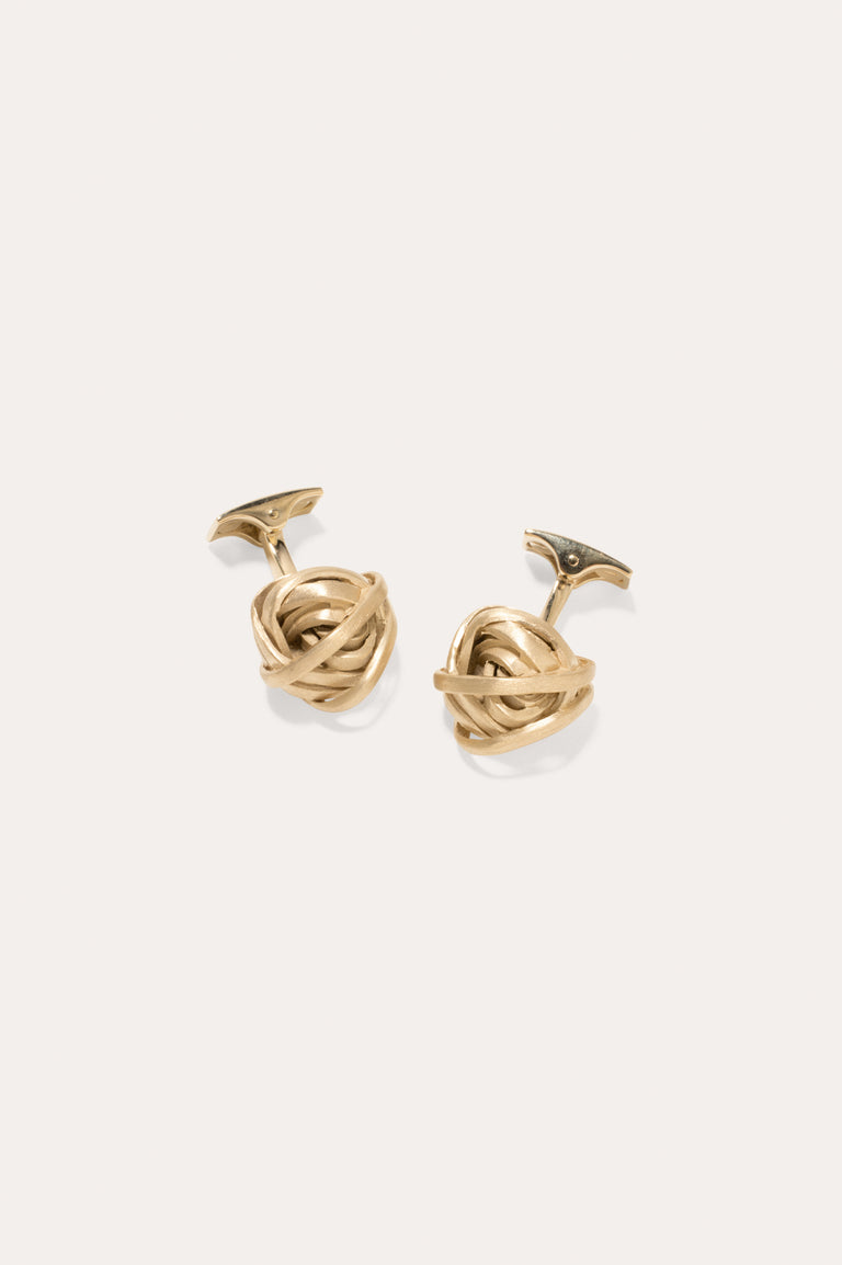 Dossing Around - Recycled Gold Vermeil Cufflinks
