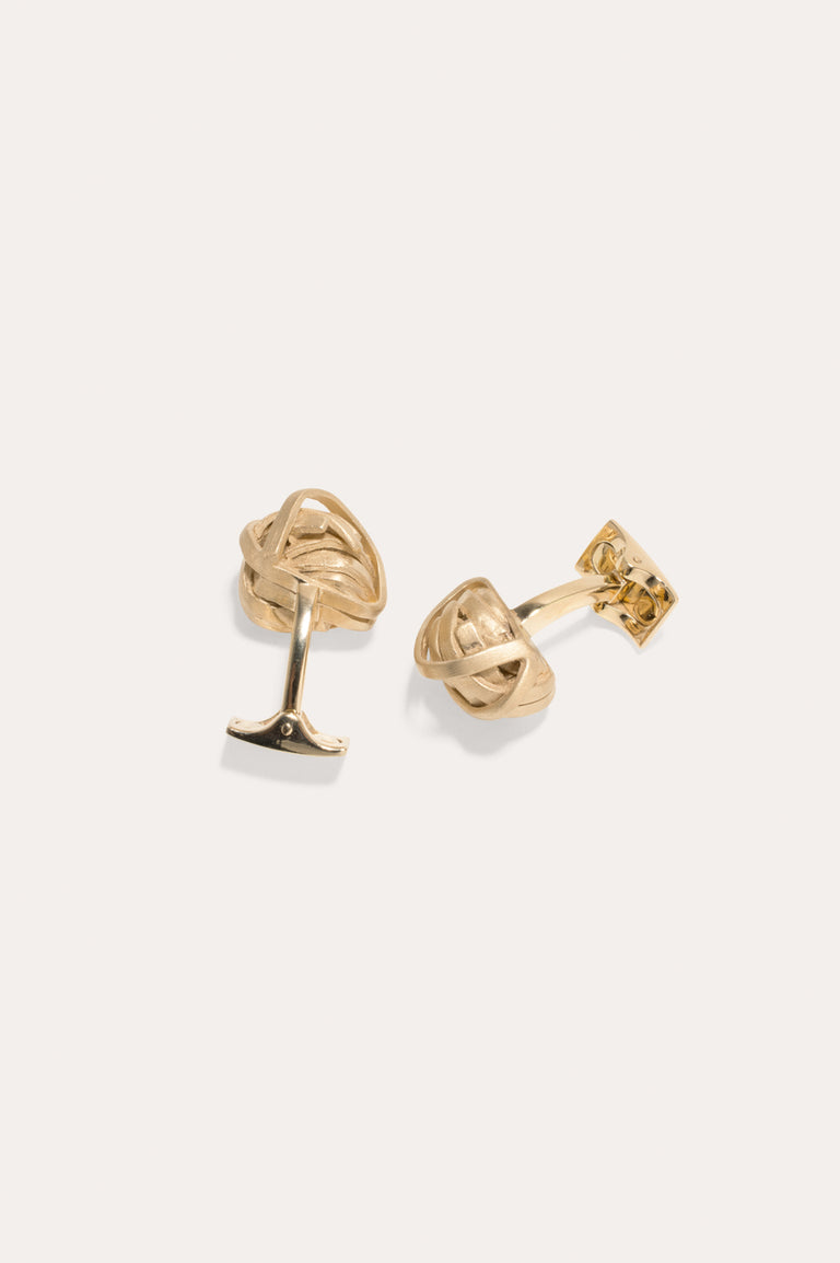 Dossing Around - Recycled Gold Vermeil Cufflinks