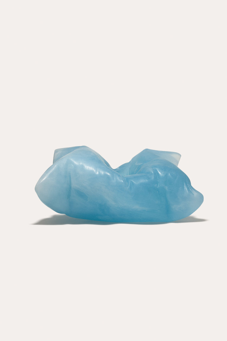 L23 - Resin Cushion in Matte Blue
