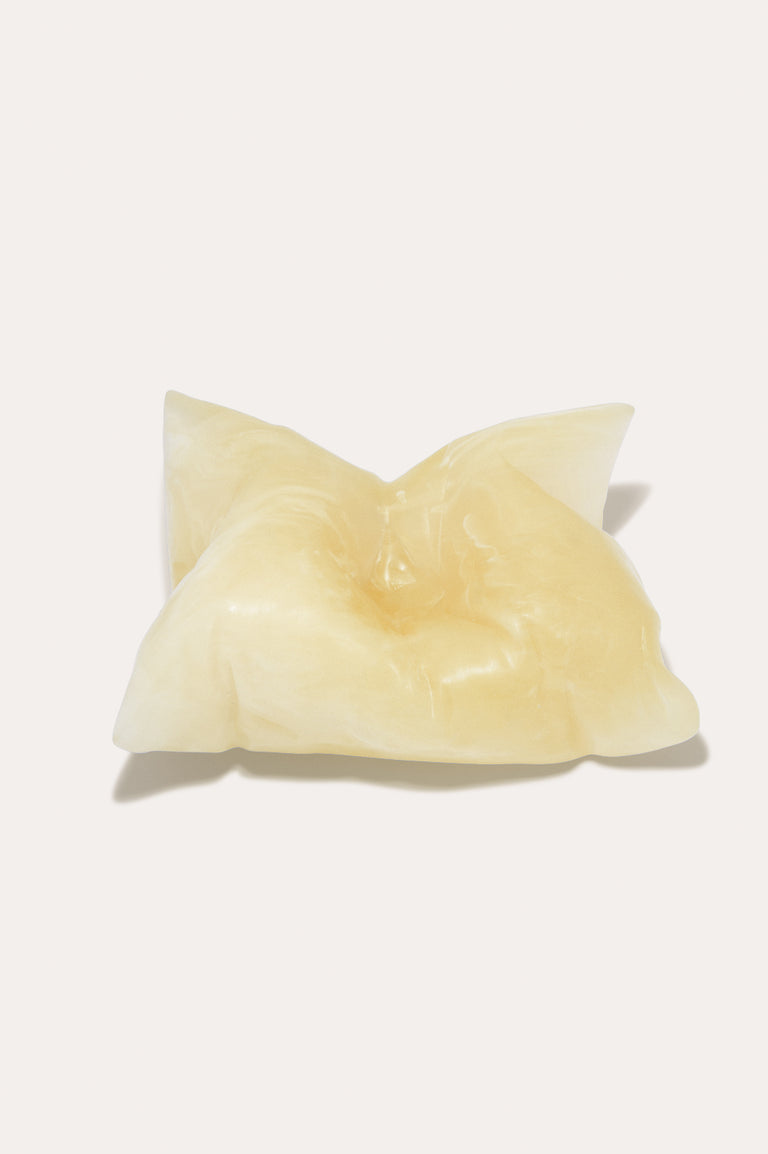 L23 - Resin Cushion in Lemon Quartz