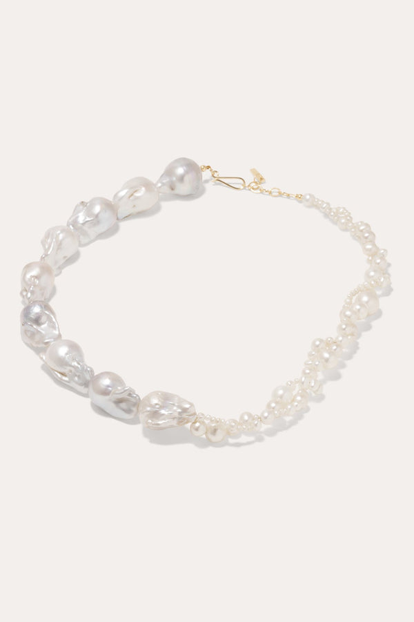 Parade des Possibilités - Collier plaqué or et perles