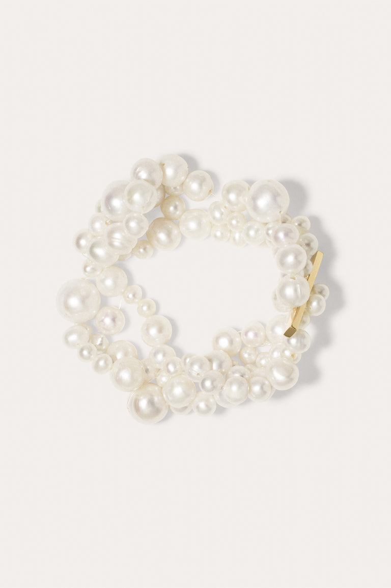 The Inevitable Husband - Pearl and Gold Vermeil Bracelet
