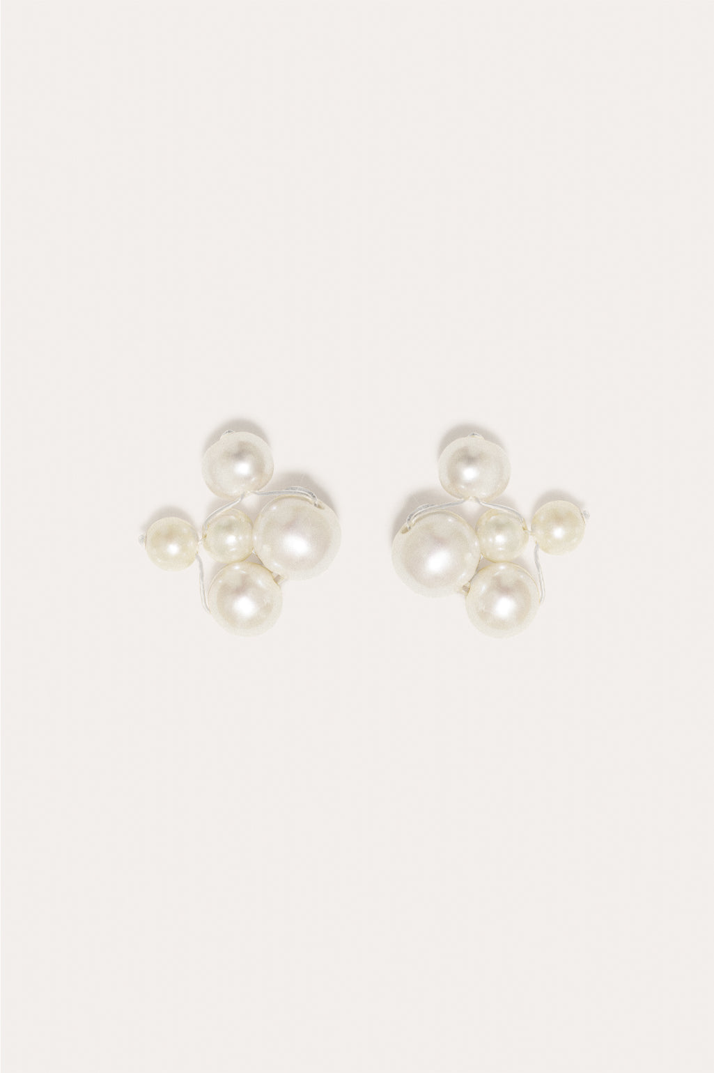 Universal Code - Pearl and Gold Vermeil Earrings | Completedworks