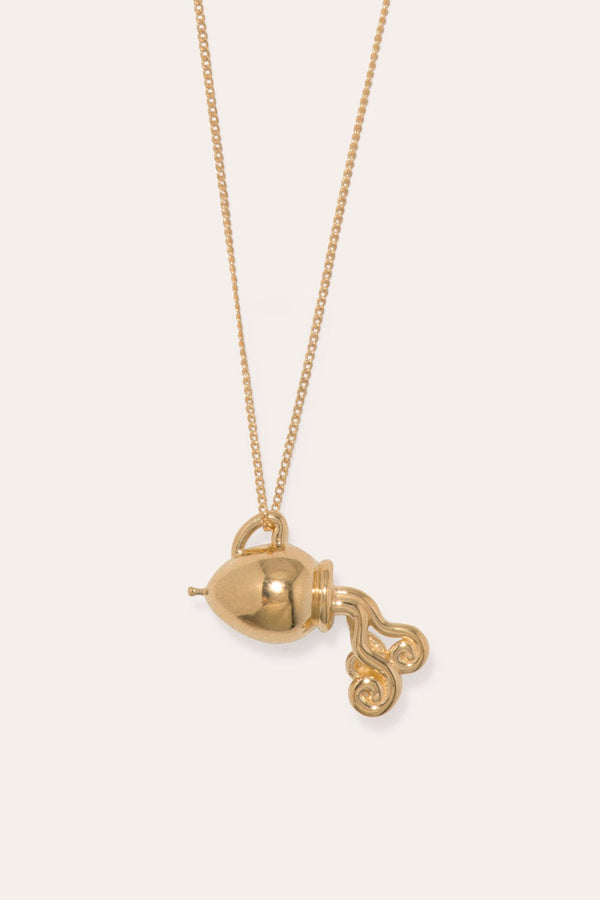 Pendentif Plaqué Or Zodiaque Verseau Classicworks™
